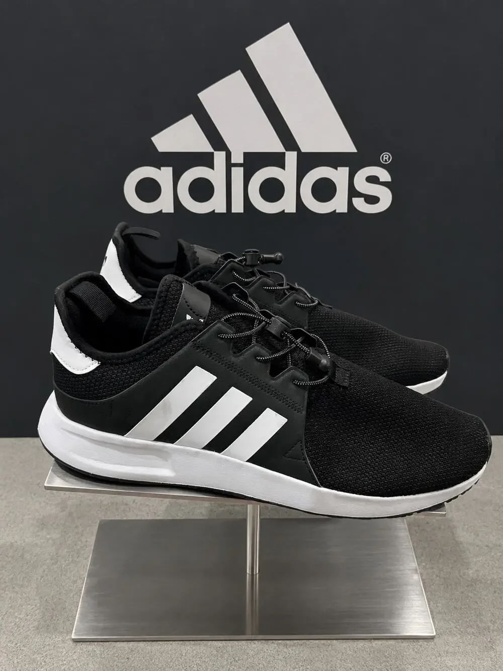 adidas X_PLR CQ2405 Core Black White Sneakers Men’s Size 13 Like New